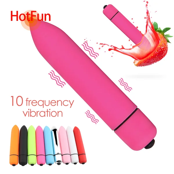 10 Frequency Vibrating Bullet Female Masturbation Adult Games Mini Sex Toys Clitoris Vaginal Vibration Stimulation