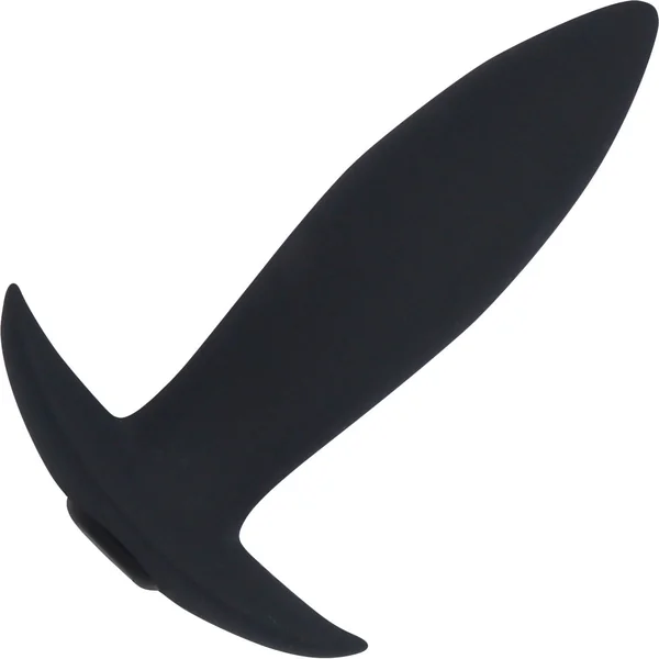 15-Function Vibrating Mini-Plug Rechargeable Silicone Anal Plug By Nu Sensuelle - Black