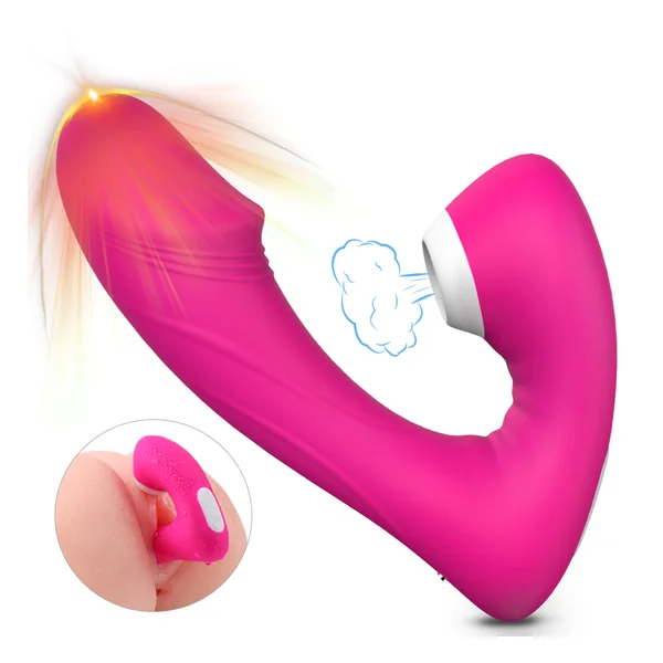 2 in 1 Sucking Vibrator