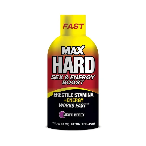 2Oz. Max Hard Sex & Energy Male enhancement Boost Shot