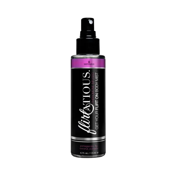 4.2Oz. Sensuva Flirtatious Pheromone-Infused Body Mist Pomegranate