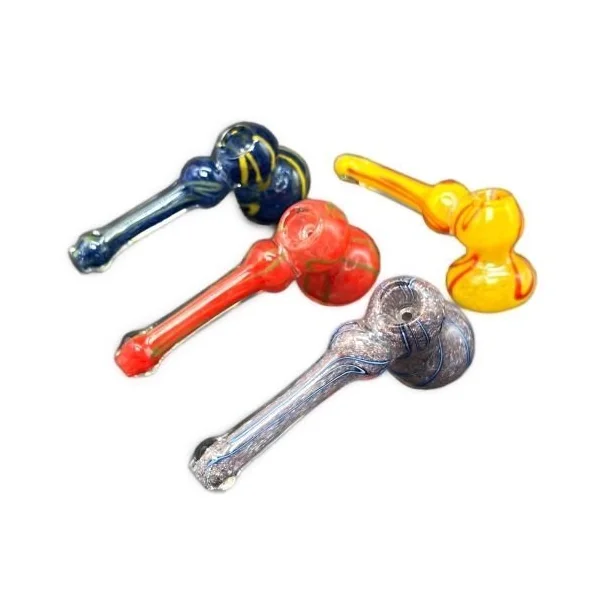 4.5″ Mix Color Frit Hammer Bubbler