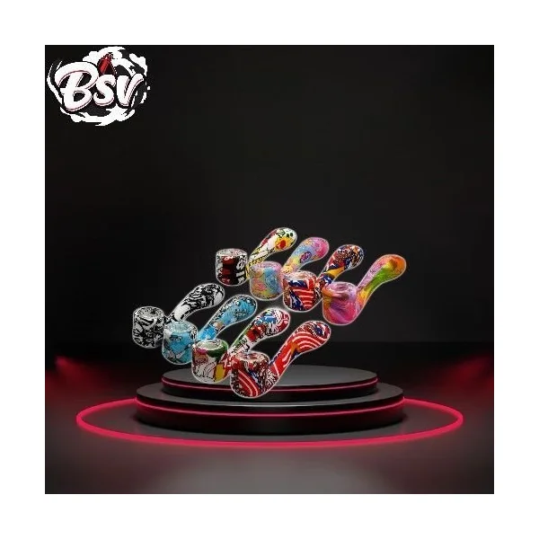 4.5in Silicone Sherlock Hand Pipe