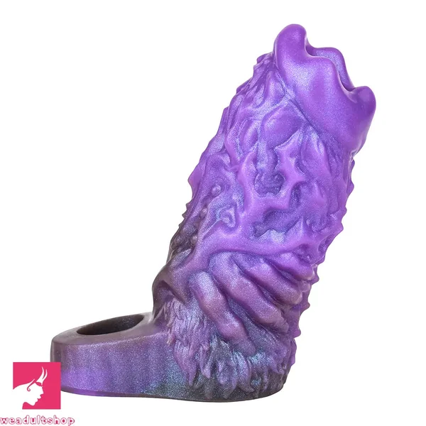 5.78in Dragon Beast Creature Fantasy Hollow Silicone Soft Dildo Sleeve