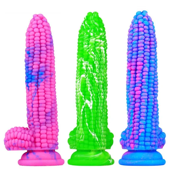 6.1‘’ Lurevibe - Corn Silicone Dildo Huge Penis Anal Plug