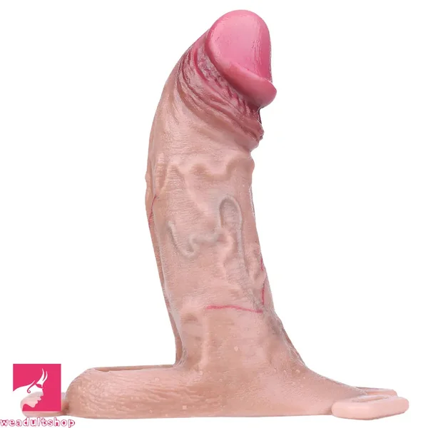 6.49in Strap on Penis Extender Cock Sleeve Dildo For Cock Supplies Sex