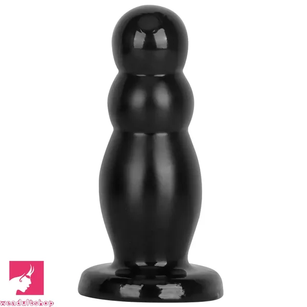 6.7in 10.23in Golden PVC Extra Large Thick Butt Plug Dildo Anal Clit Beads