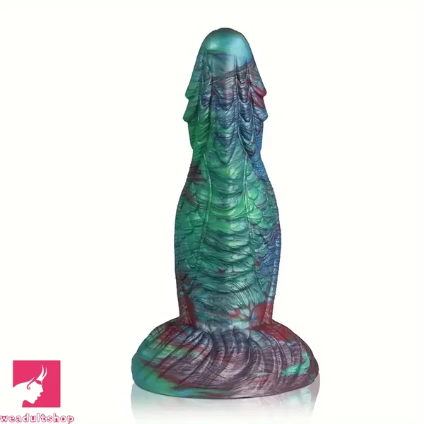 7.32in Monster Liquid Silicone Thick Anal-Expanding Fantasy Penis Dildo