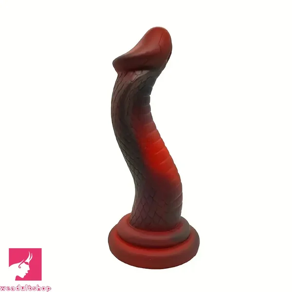 8.86in Realistic Monster Snake Dildo Silicone Sex Toy For Clitoris Stimulation