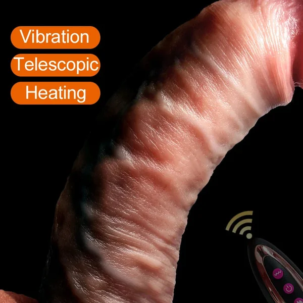 8.8 inch Realistic Suction Cup Dildo Remote Control