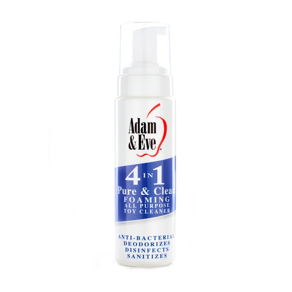 ADAM & EVE PURE & CLEAN FOAMING TOY CLEANER 8 OZ
