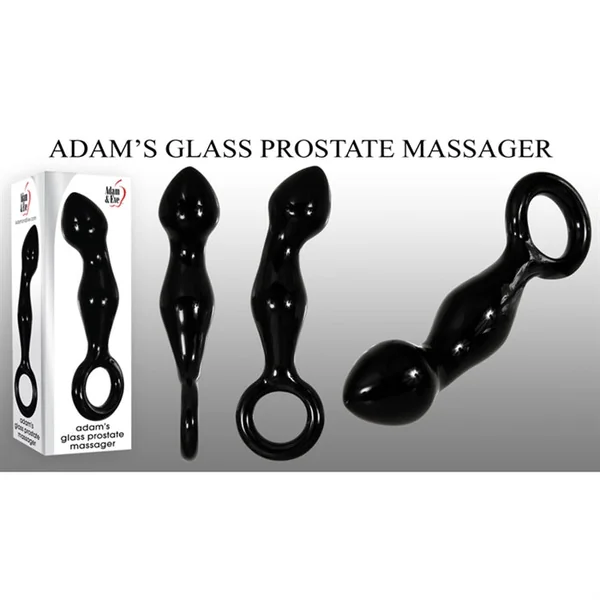 Adam's Glass Prostate Massager by Adam & Eve