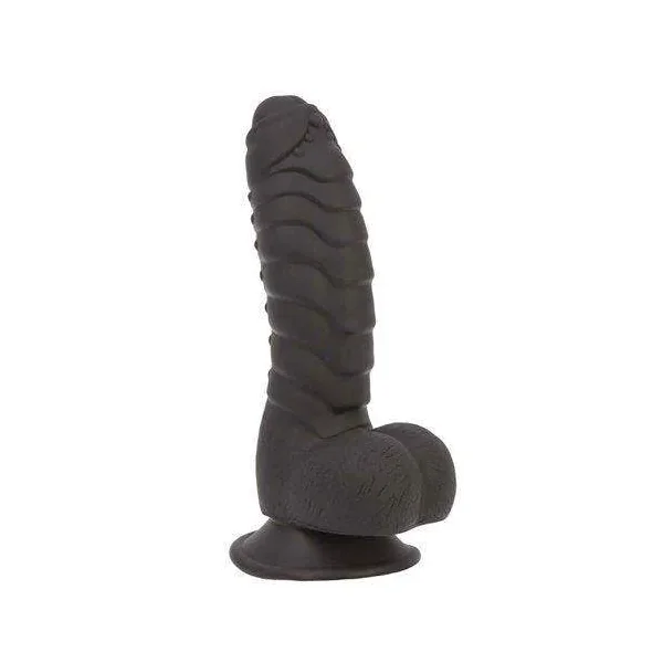 Addiction Ben Black Realistic Dildo With Balls – 7 Inches | BMS Factory