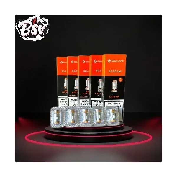 Aegis B Series Coil 0.6ohm 5ct