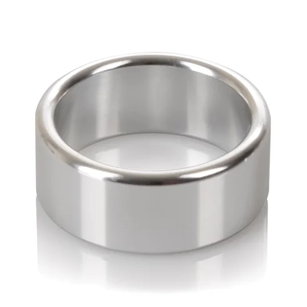 Alloy Metallic Ring – Medium Silver