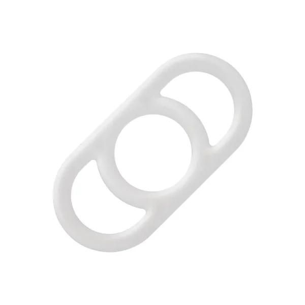 Alpha Liquid Silicone Commander Ring – Natural White