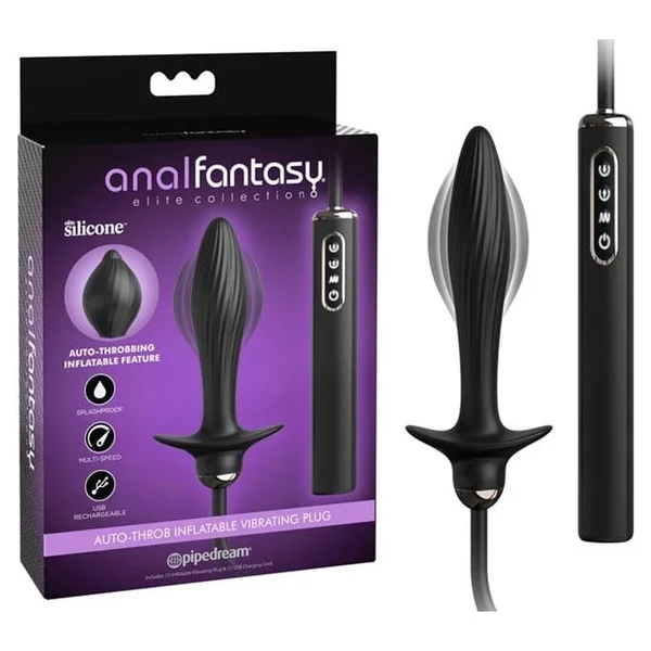 Anal - Anal Fantasy - Auto-Throb Inflatable Vibrating Plug