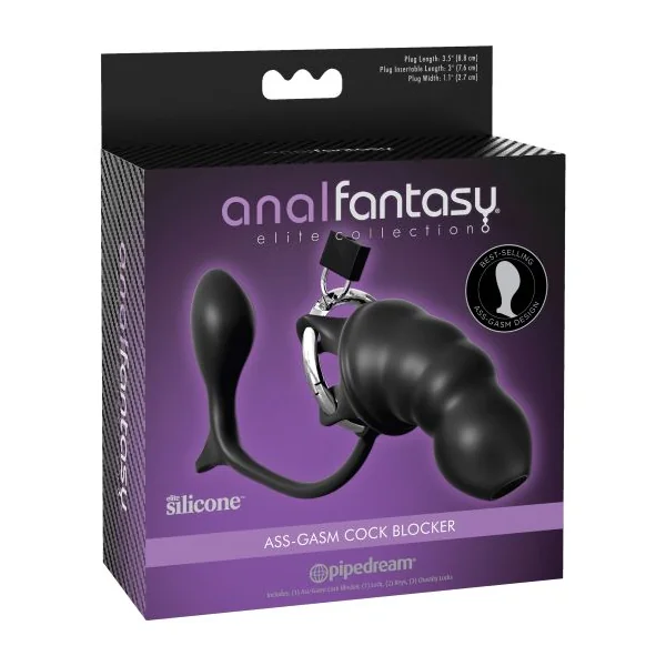 ANAL FANTASY ELITE ASS-GASM COCK BLOCKER