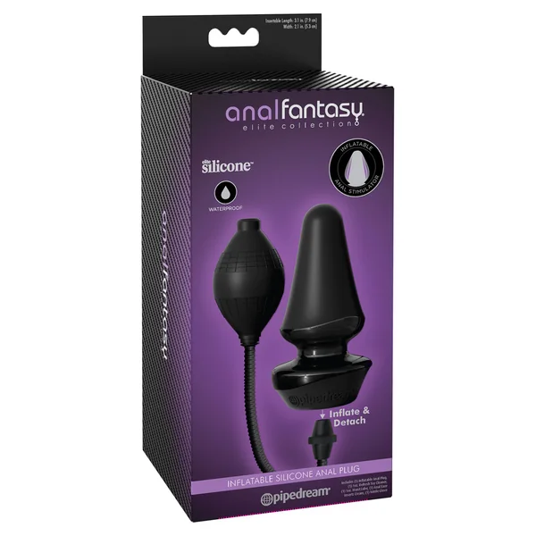 Anal Fantasy Elite – Inflatable Silicone Butt Plug