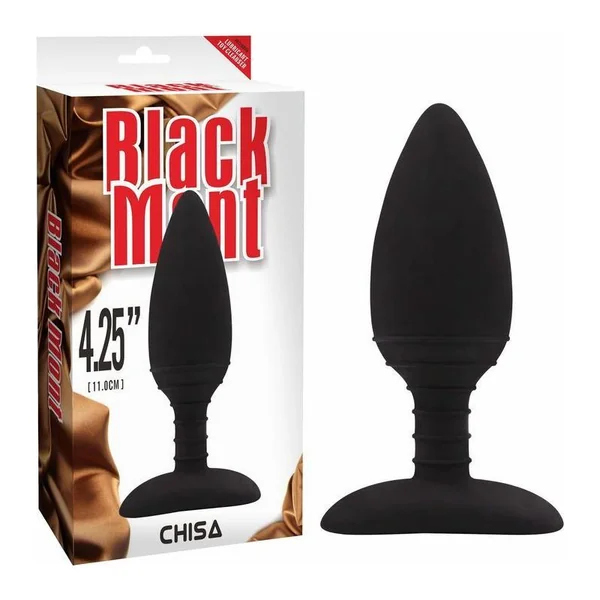 Anal Plug - Black Mont - Vibrating Anal Libido