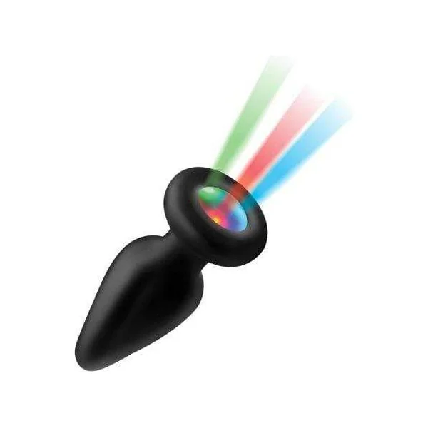 Anal Plug - Booty Sparks - Silicone Light Up - Medium
