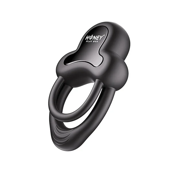 Anello Vibrating Double Cock Ring w/Clitoral Stimulator
