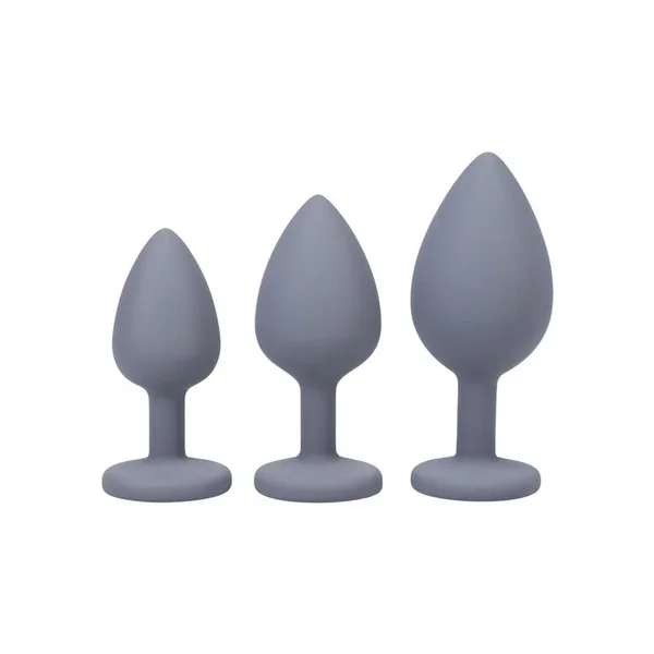 A-Play Silicone Anal Trainer Set – Gray