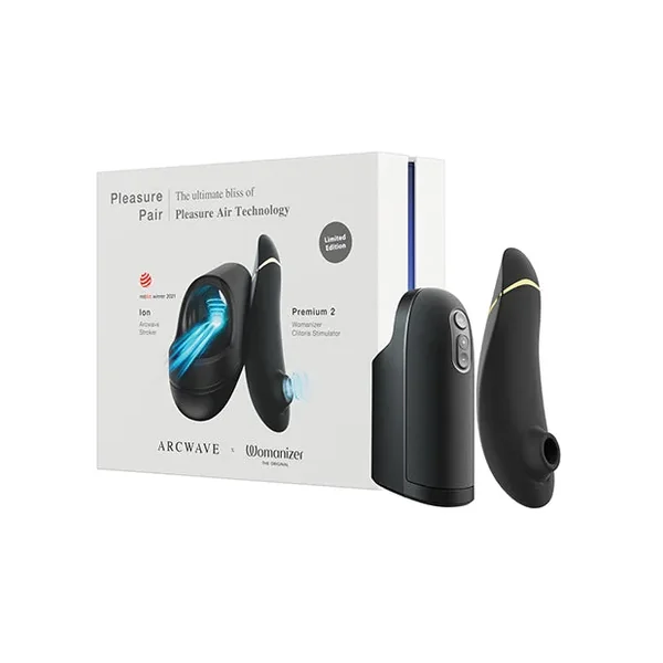 Arcwave Ion / Womanizer Premium 2 Pleasure Pair – Black