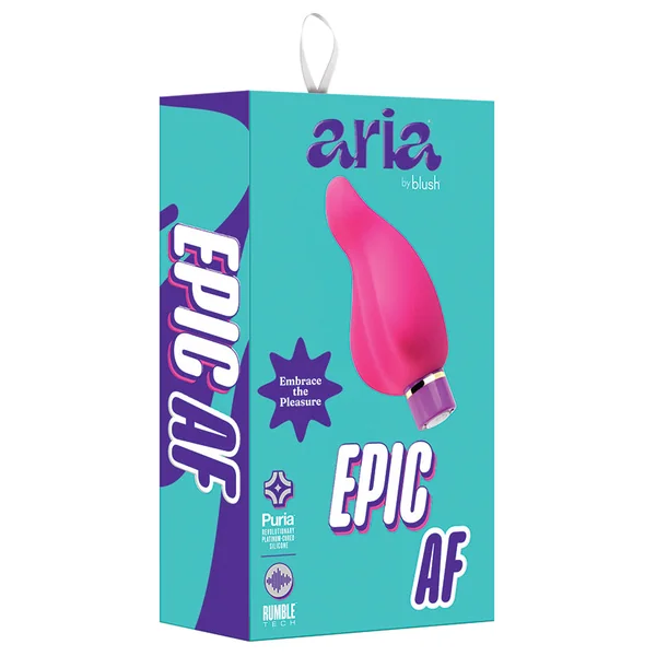 Aria Epic AF Curved Fuchsia 3.5-Inch Vibrator