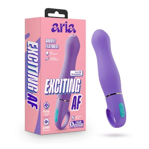 ARIA EXCITING AF 2.0 VIBE INDIGO RECHARGEABLE