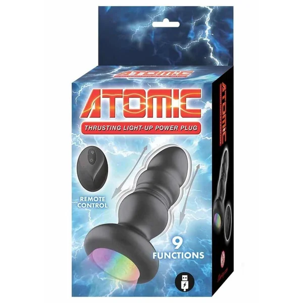 Atomic Thrusting Light Up Twist Plug