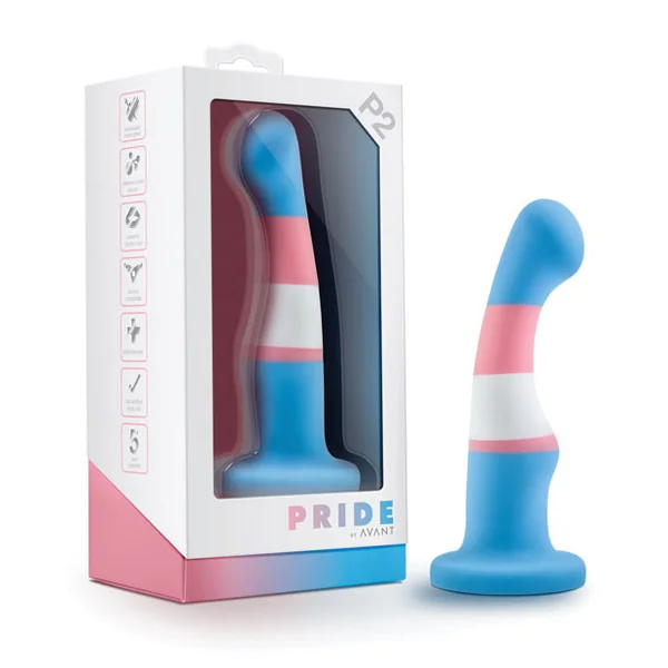 Avant P2 Transgender Pride G-Spot Dildo