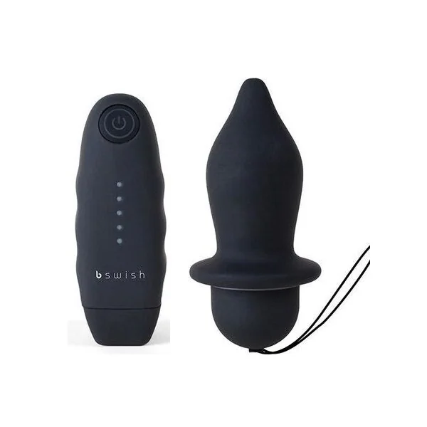 B SWISH - BFILLED CLASSIC VIBRATING PLUG BLACK