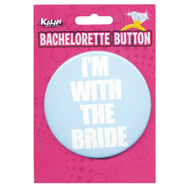 Bachelorette Button - I'm W-the Bride