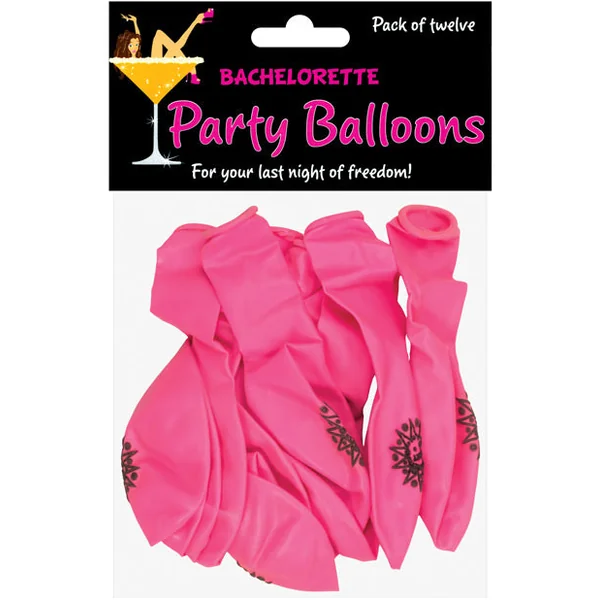 Bachelorette Party Balloons - Pack Of 12