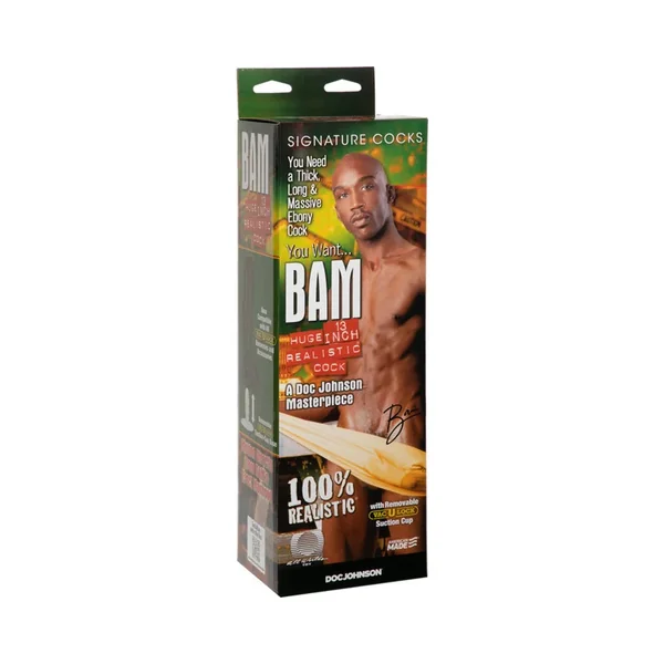 Bam R5 – Realistic Cock 13in