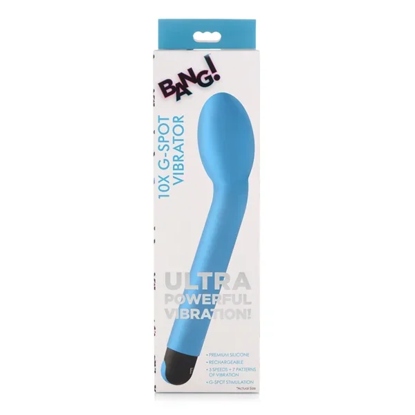Bang! 10X G-Spot Vibrator – Blue