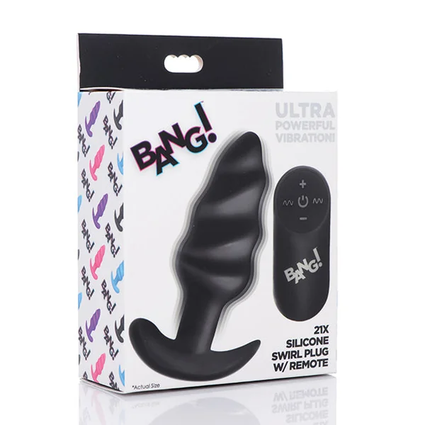 Bang! Vibrating Butt Plug W/remote Control