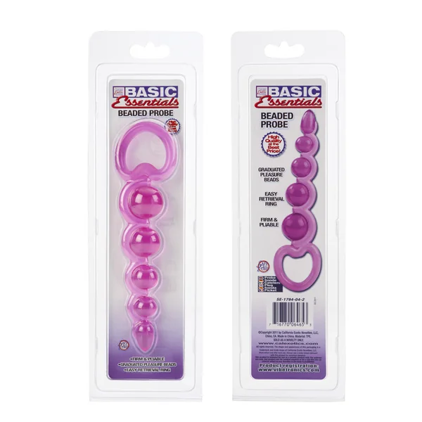 BASIC ESSENTIALS BEADED PROBE PINK
