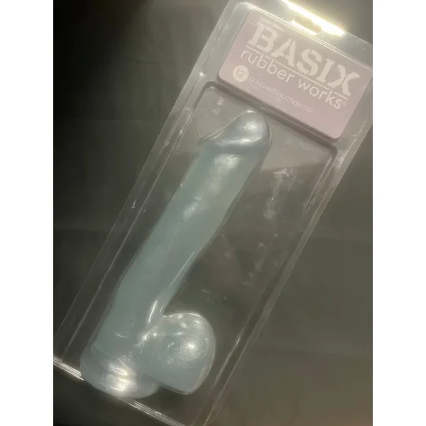 Basix 12 Inch Suction Base Dildo