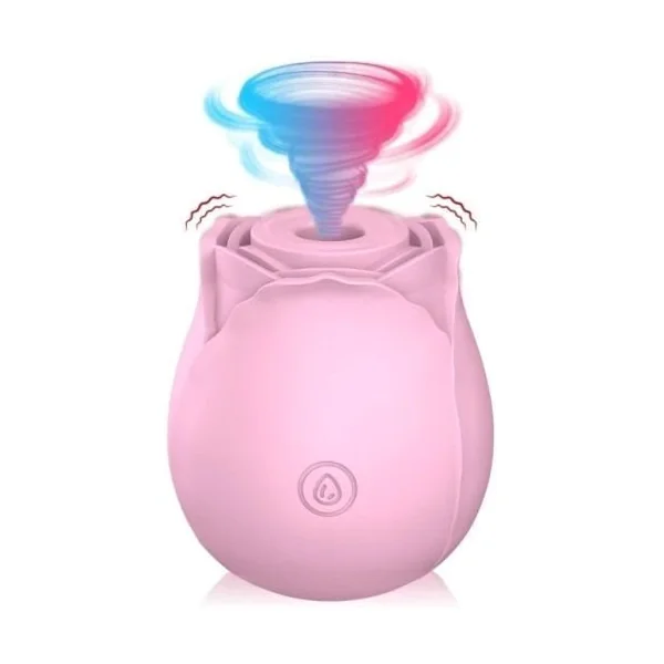Bella Rose Shape Mini Vibrator Pink