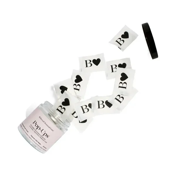 Beloved Pop-Ups Portable Cleansing Cloths for Intimate Moments