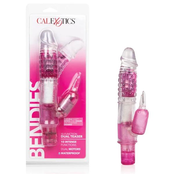 Bendies Dual Motor Dual Teaser Rabbit - 10 Function Pink