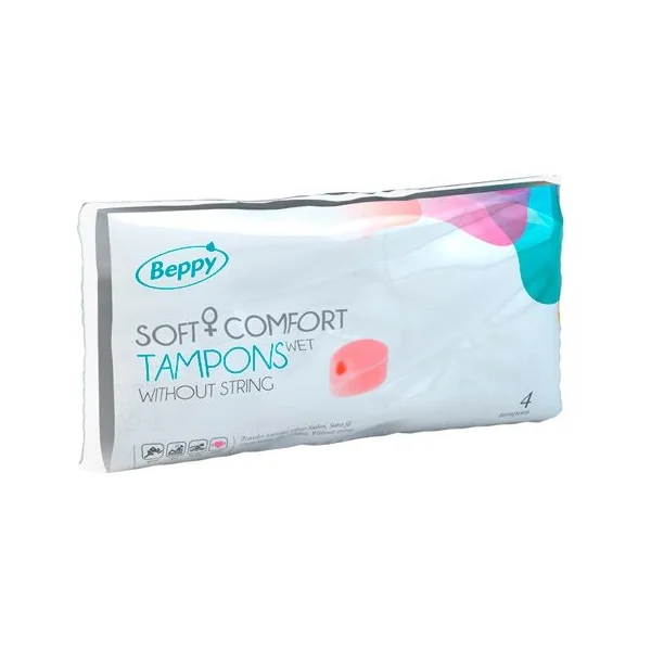 BEPPY - SOFT COMFORT TAMPONS WET 4 UNITS