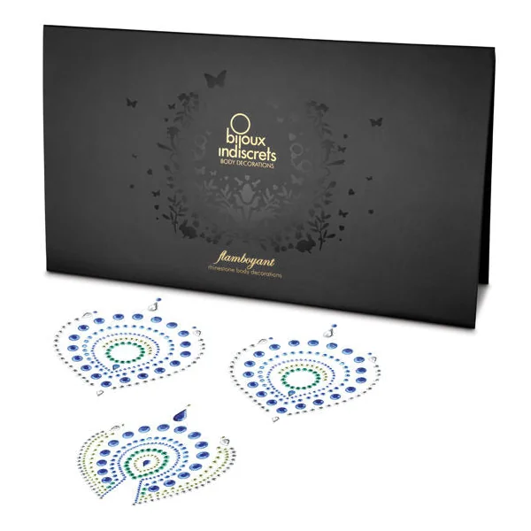 BIJOUX - INDISCRETS FLAMBOYANT BLUE&GREEN