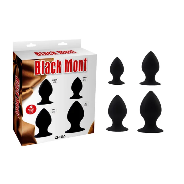 Black Mont Fullness Anal Stuffer Set