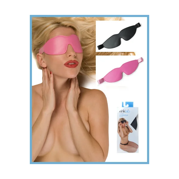 BLACK PADDED BLINDFOLD