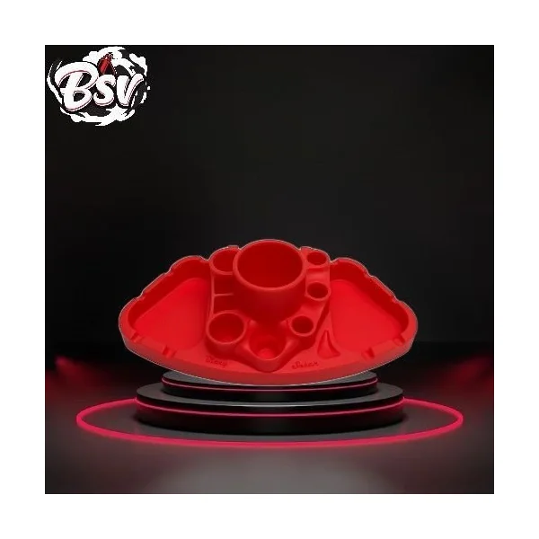 Blazy Susan Deluxe Dab Station Red