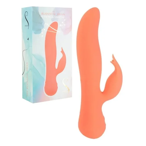 Blossom Swan Rotating Rabbit Vibrator