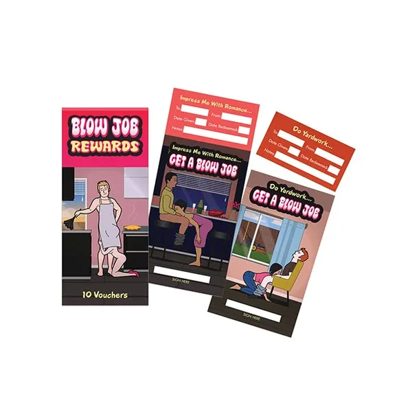 Blow Job Rewards – 10 Vouchers